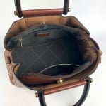 David Jones - Дамска чанта с дървени дръжки