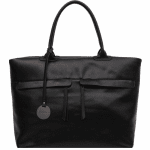 Голяма дамска чанта - тъмно кафява