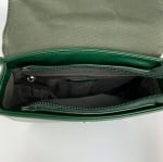 David Jones - дамска чанта за през рамо - тъмно зелена