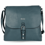 Дамска чанта за през рамо - тъмно синя