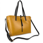 Елегантна чанта от естествена кожа - Elinora