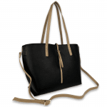 Елегантна чанта от естествена кожа - Elinora