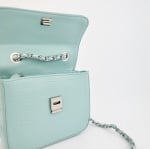 Diana & Co - дамска чанта за през рамо  - светло синя