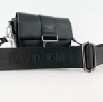 David Jones - дамска чанта за през рамо  - черна