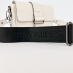 David Jones - дамска чанта за през рамо  - светло синя