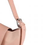 Голяма дамска чанта + подарък - несесер - розова