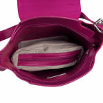 Голяма дамска чанта + подарък - несесер - розова