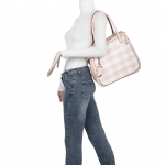 Интересна дамска чанта Paola - розова