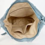 Дамска чанта за през рамо с цветен принт
