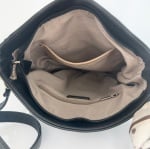 David Jones - Дамска чанта с 2 дръжки за през рамо + подарък - фишу