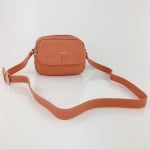 David Jones - дамска чанта за през рамо - червено-оранжева