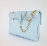 Дамска чанта с много отделения - Diana & Co - светло синя