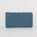 Стилно дамско портмоне - светло синьо