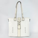 Модерна дамска чанта Amaya - бяла