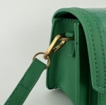 David Jones  - Луксозна дамска чанта за през рамо - зелена