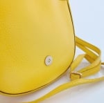 Дамска чанта за през рамо от естествена кожа Naomi - лилава