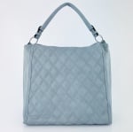 Модерна дамска чанта - светло синя