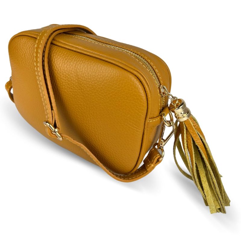 Чанта за през рамо от естествена кожа - Bria 
